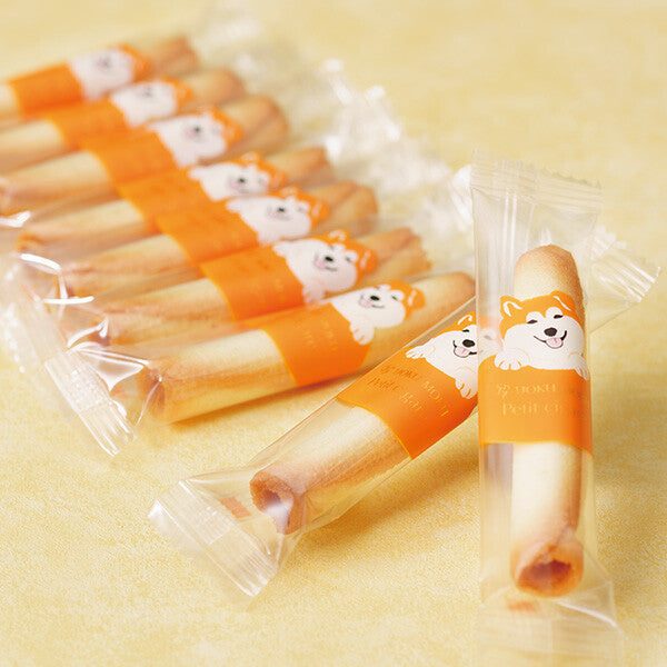 YOKU MOKU 雪茄蛋捲 柴犬鐵盒 16入-3