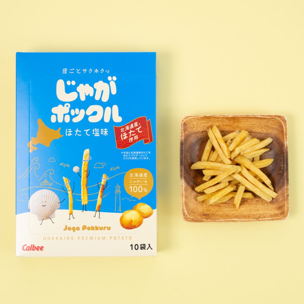 calbee jaga pokkuru 扇貝鹽味