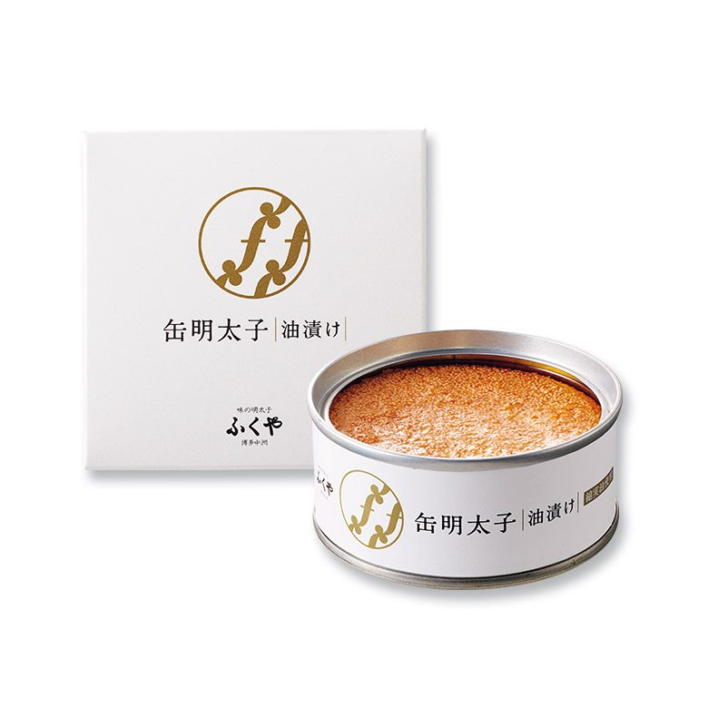福岡「ふくや」 缶明太子 油漬け（罐裝油漬明太子）-5