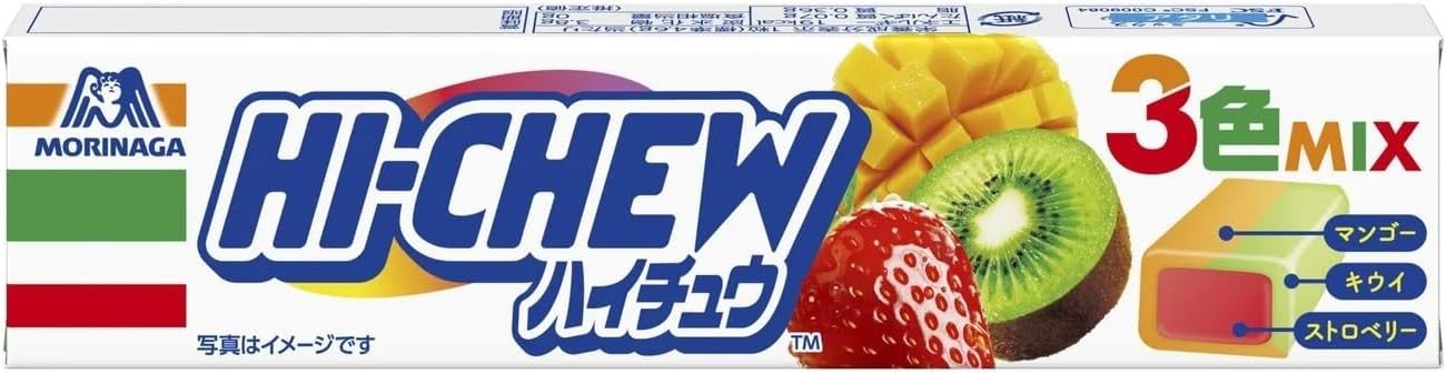 HI-CHEW 三色綜合水果軟糖